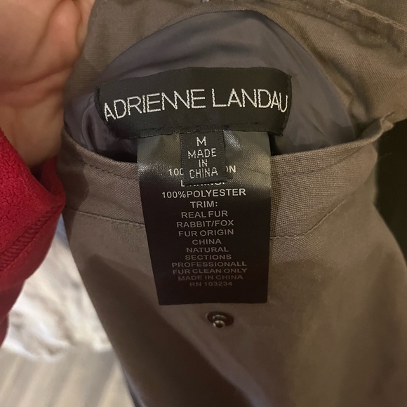 Adrienne Landau Real Fur Lined Parka - Picture 3 of 3